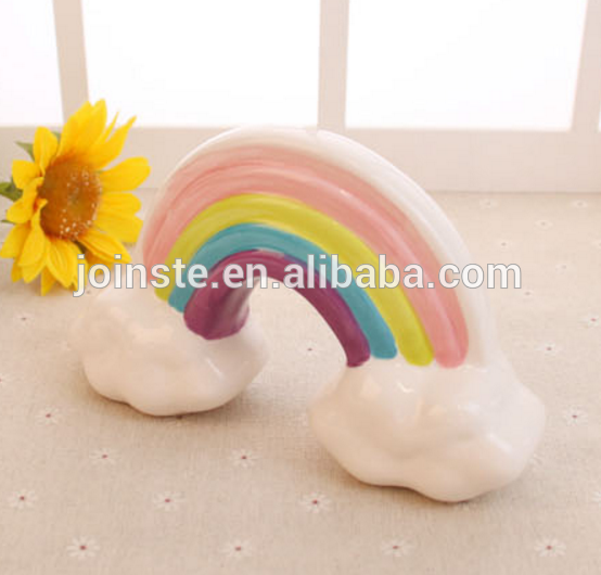 Custom colorful rainbow shape girl room decoration shope decoration items