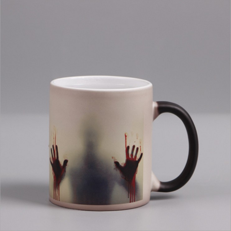 Logo Color Changing The walking dead Ceramic Coffee mug Cup