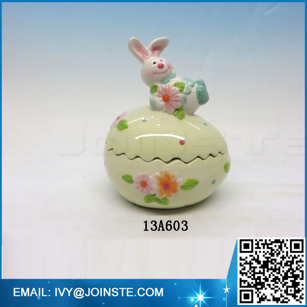 Easter ceramic cookie jar cookie jars cookie container wholesale